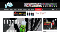 Desktop Screenshot of guidetovaping.com